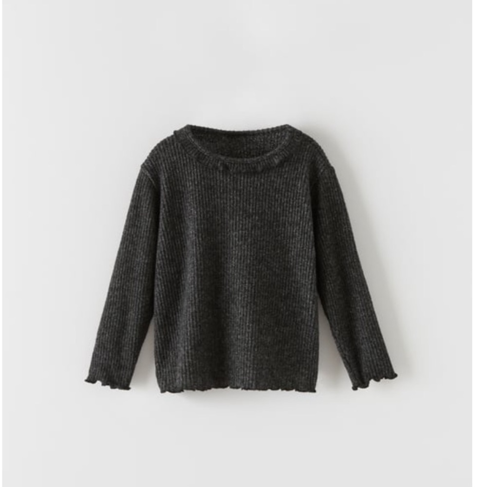 Zara • long sleeve top • 3-4T